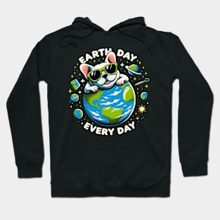 Funny Earth Day French Bulldog Lover Hoodie